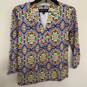 Patterned blouse